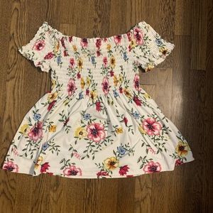 Off the shoulder top